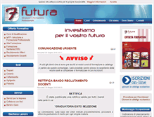 Tablet Screenshot of futuraformazione.eu